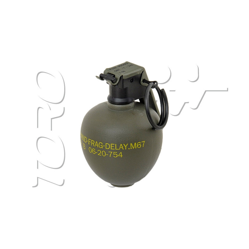 Grenade FACTICE M67 FRAG ALUMINIUM