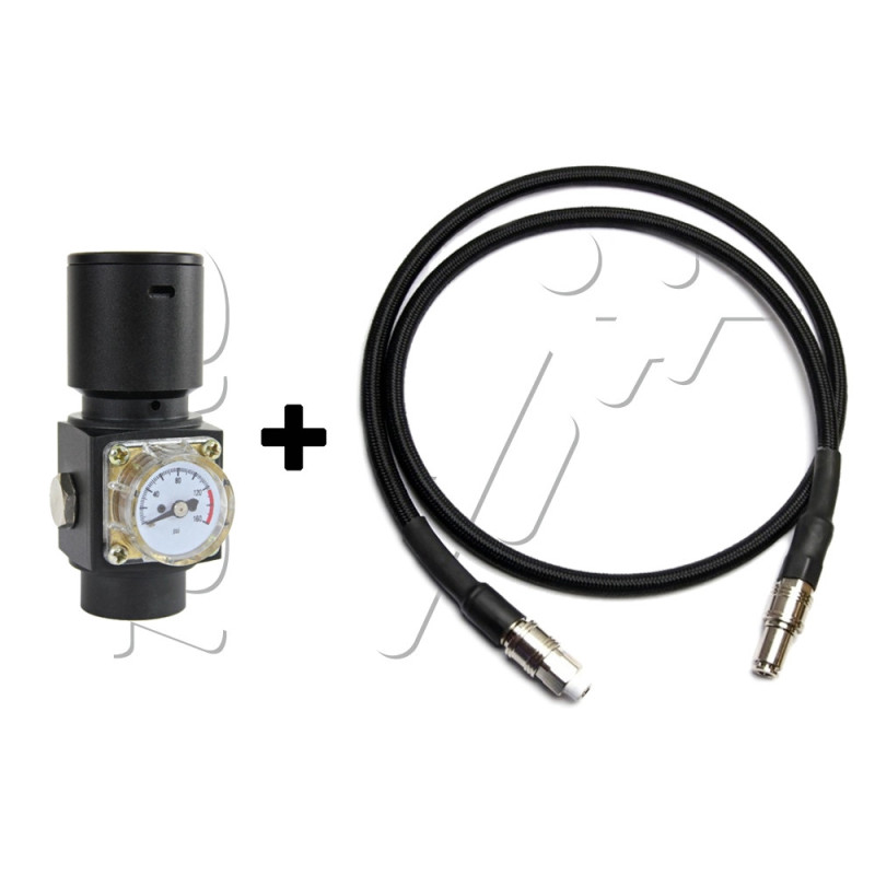 Régulateur BALYSTIK HPR800C V3 + LIGNE HAUT DEBIT DELUXE NOIRE (Type UE)