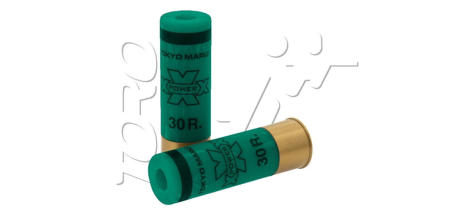 Cartouches FUSIL A POMPE VERTES 30 BILLES POUR MARUI M870 X2 Cartouches FUSIL A POMPE VERTES 30 BILLES POUR MARUI M870 X2