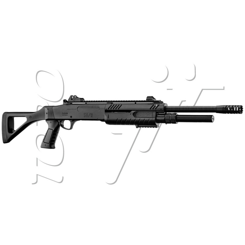 Fusil à pompe FABARM STF12 LONG 18" BLACK SPRING VFC