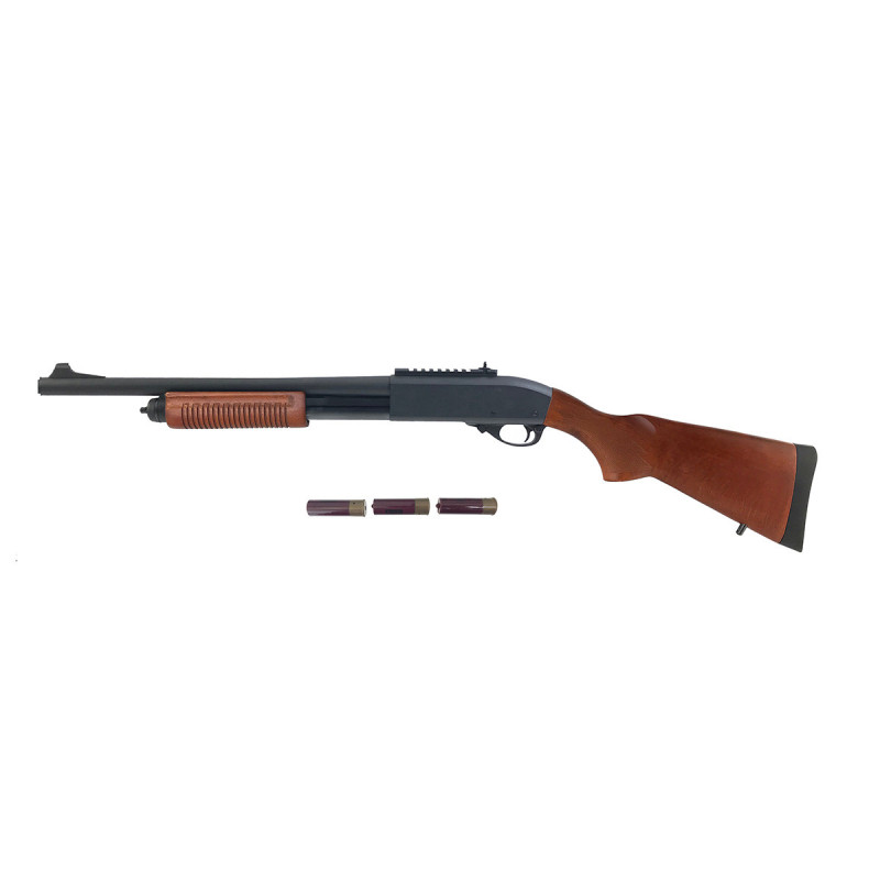 Fusil à pompe M870 GR870 SHERIF LONG METAL BOIS GAZ GOLDEN EAGLE