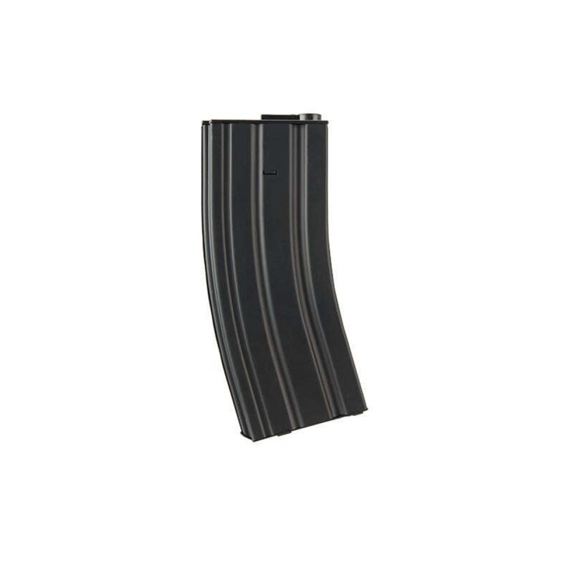 Chargeur M4/M15/M16 MID-CAP 120 BBs METAL BLACK LANCER TACTICAL