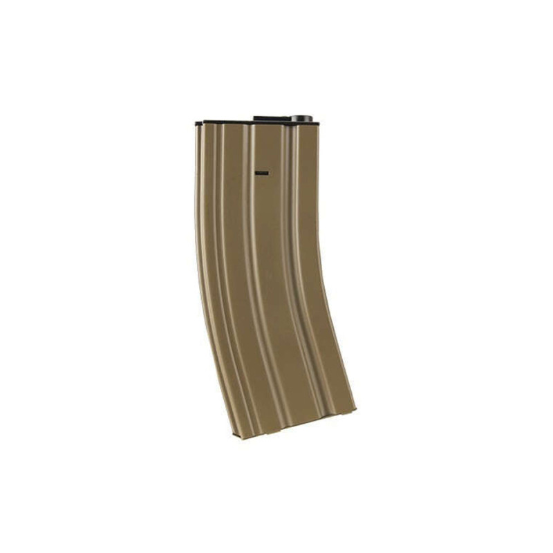 Chargeur M4/M15/M16 MID-CAP 120 BBs METAL TAN LANCER TACTICAL