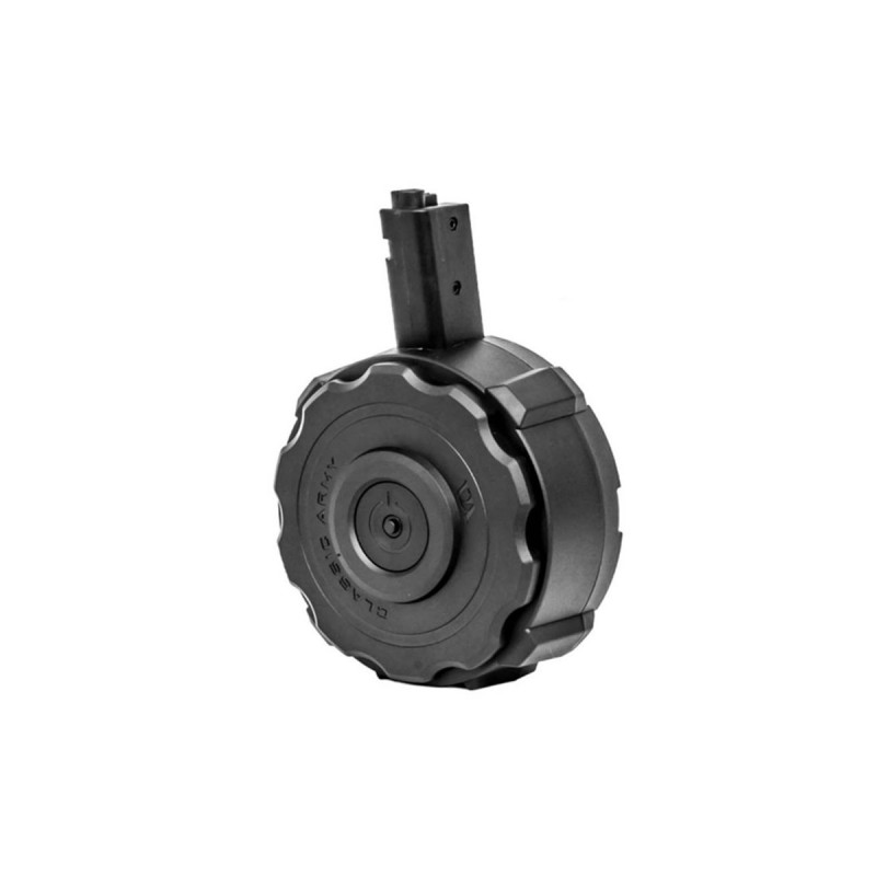 Chargeur M4/M15/M16 TAMBOUR MECANIQUE 1200 BBs BLACK CLASSIC ARMY