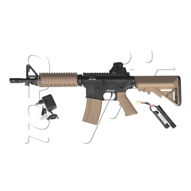 Fusil COLT M4A1 CQB BICOLORE BLACK TAN CYBERGUN
