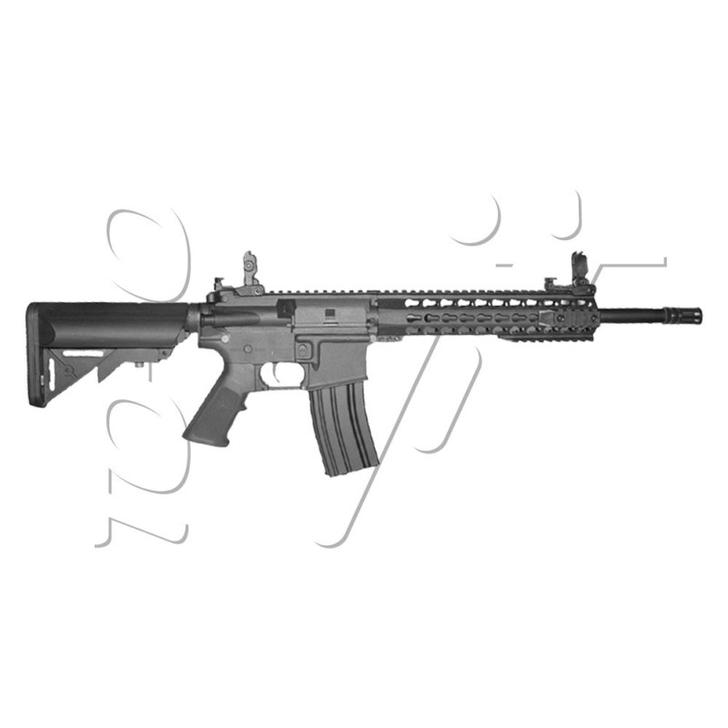 Fusil COLT M4 SPECIAL FORCES FIBRE NYLON 300 Bbs AEG BLACK CYBERGUN