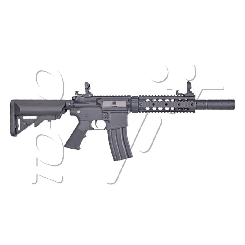 Fusil COLT M4 SILENT OPS FIBRE NYLON 300 Bbs AEG BLACK CYBERGUN Fusil COLT M4 SILENT OPS FIBRE NYLON 300 Bbs AEG BLACK CYBERGUN