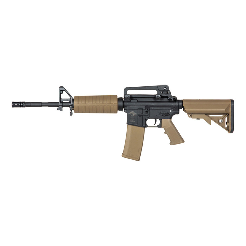 Fusil SA-C01 CORE M4 LONG METAL FIBRE DE NYLON BLACK TAN SPECNA ARMS