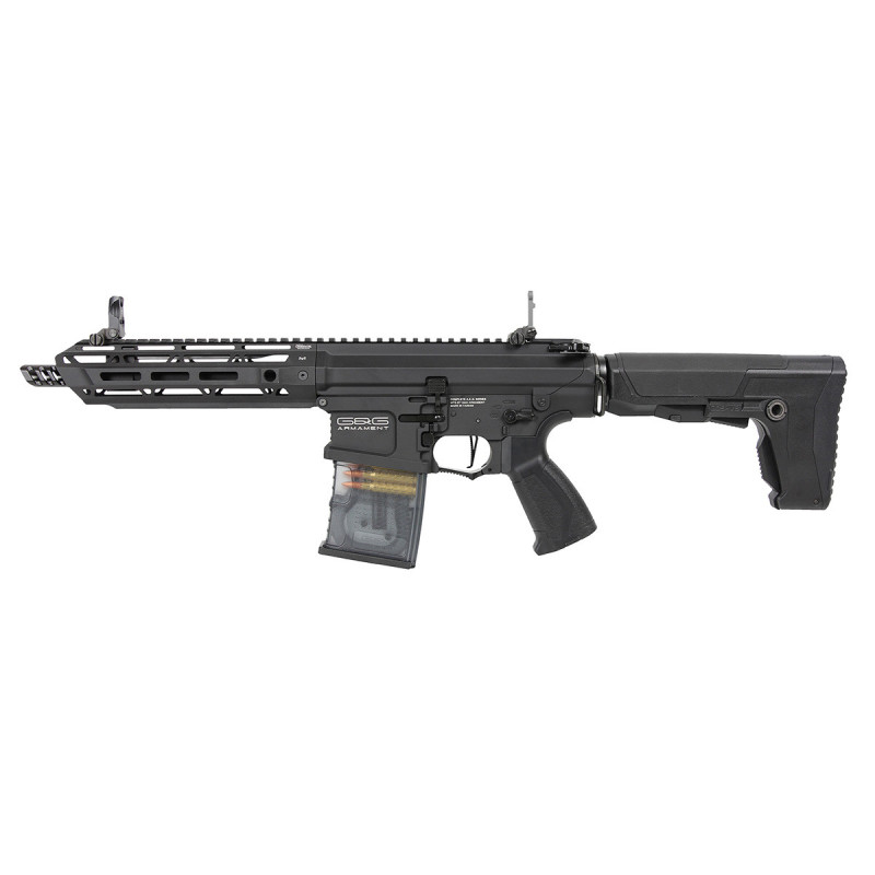 Fusil TR16 SBR 308 MK2 FULL METAL BLACK AEG G&G ARMAMENT
