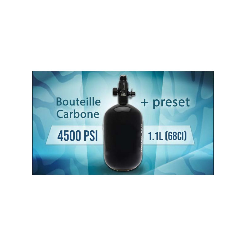 Pack 1.1L CARBONE 4500 PSI 1ER PRIX