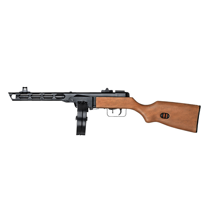 Fusil PPSH 41 BLOWBACK METAL IMITATION BOIS AEG WW2 S&T ARMAMENT