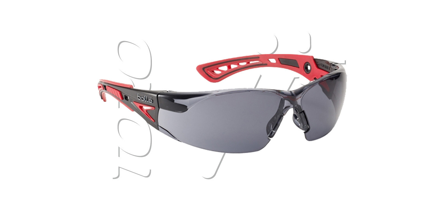 Lunettes de protection BOLLE RUSH+ VERRES SMOKE Lunettes de protection BOLLE RUSH+ VERRES SMOKE