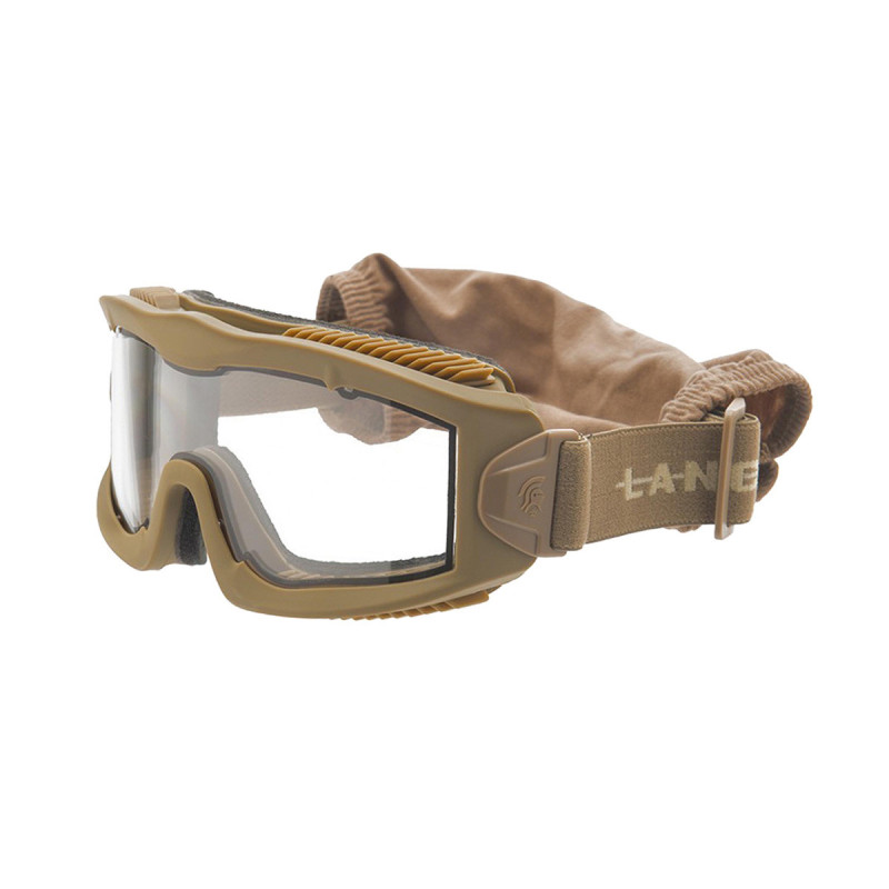 Masque tactique AERO LANCER TACTICAL TAN CLEAR