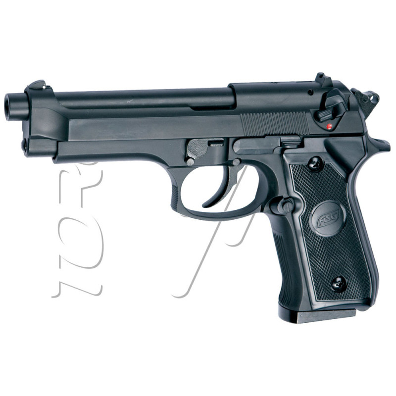 Pistolet BERETTA M92F BLACK GAZ ASG