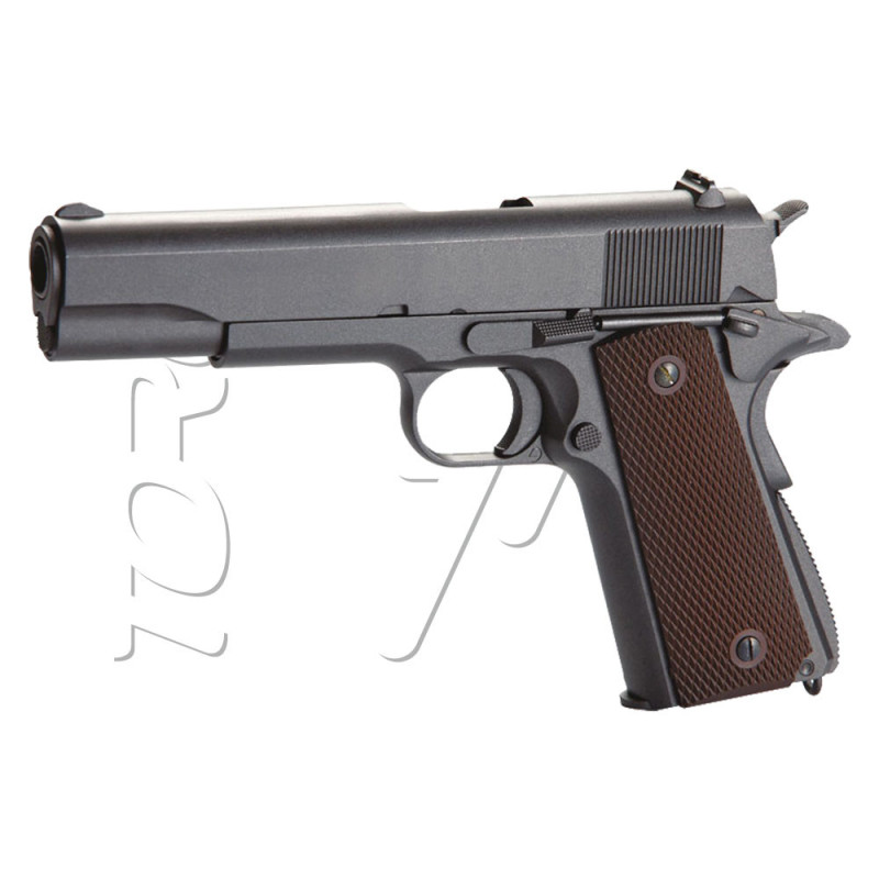 Pistolet COLT 1911 FULL METAL BLOWBACK CO2 KWC