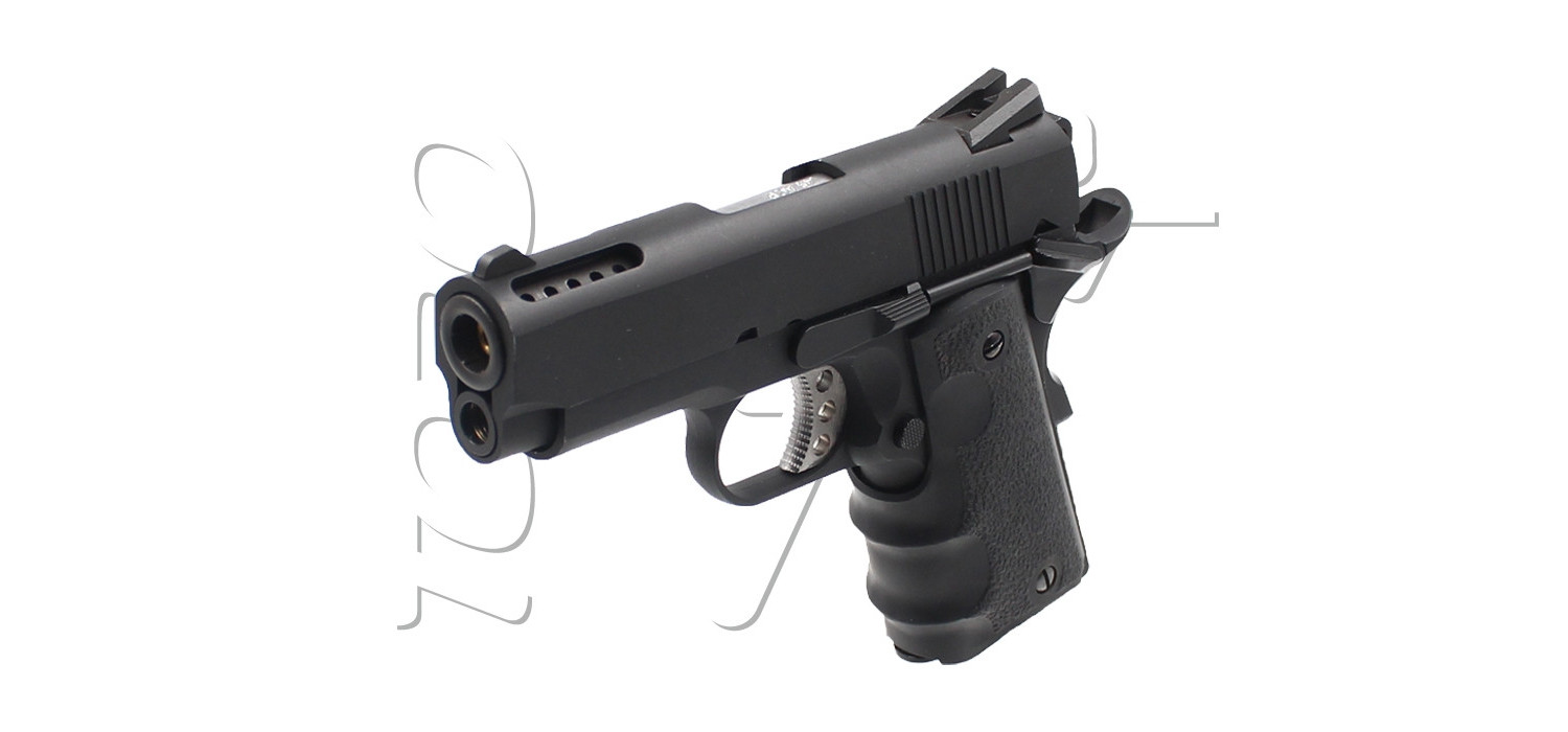Pistolet 1911 MINI GAZ BLOWBACK AW CUSTOM BLACK Pistolet 1911 MINI GAZ BLOWBACK AW CUSTOM BLACK