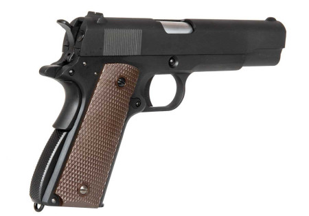 Pistolet COLT 1911 A1 CO2 BLOWBACK BLACK WE