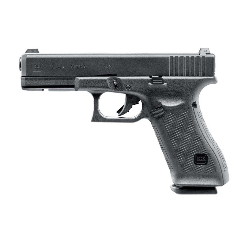 Pistolet 6mm GLOCK 17 GEN5 GAZ BLOWBACK 22 BBs 1J BLACK UMAREX