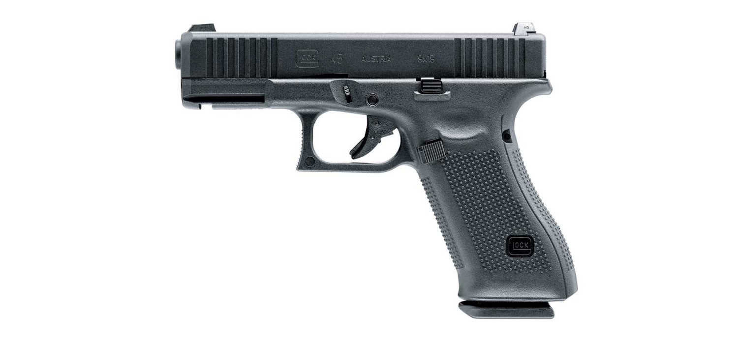 Pistolet 6mm GLOCK 45 GAZ BLOWBACK 22 BBs 1J BLACK UMAREX Pistolet 6mm GLOCK 45 GAZ BLOWBACK 22 BBs 1J BLACK UMAREX