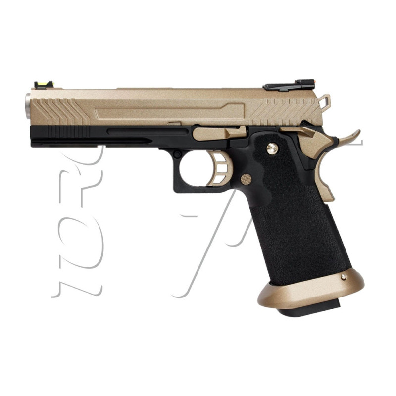 Pistolet HI-CAPA SERIE HX11 FULL TAN AW CUSTOM GAZ