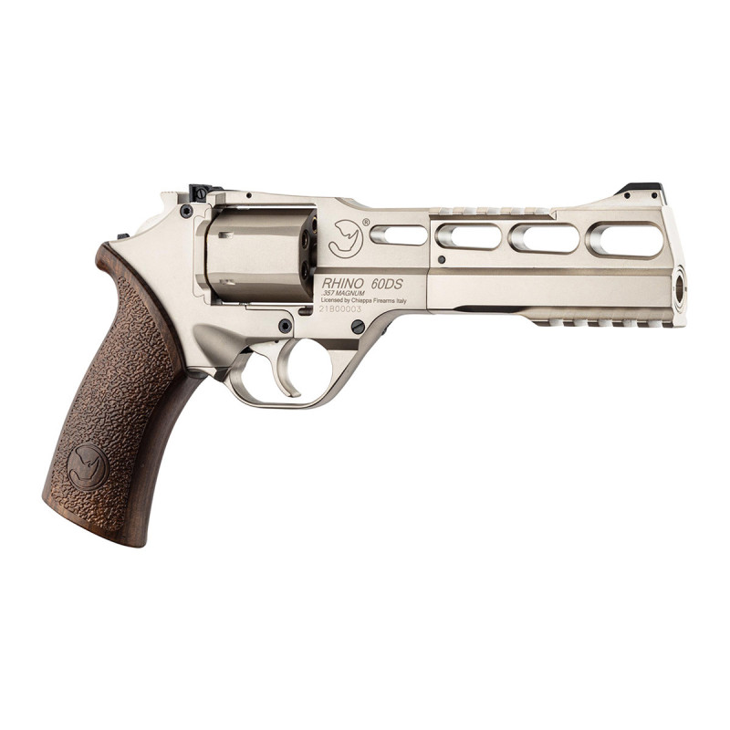 Revolver RHINO 60DS CO2 SILVER CHIAPPA