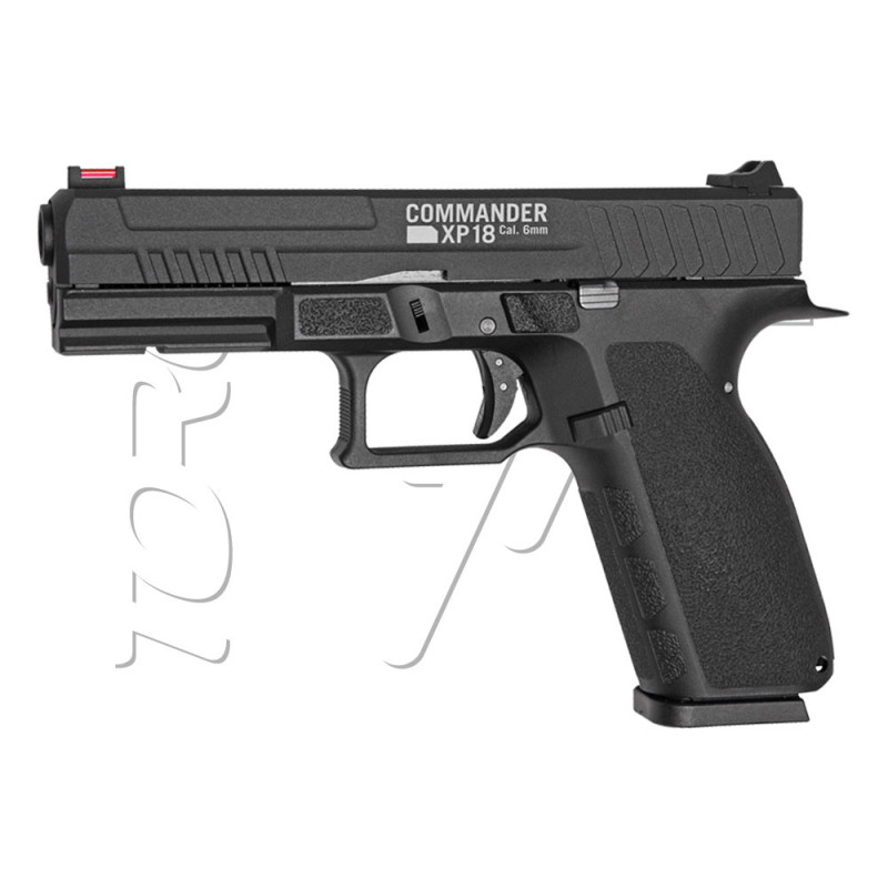 Pistolet STRIKE SYSTEMS COMMANDER XP18 GAZ CO2 BLACK ASG