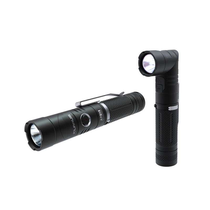 Lampe tactique AR10 LED 1080 LUMENS RECHARGEABLE USB KLARUS
