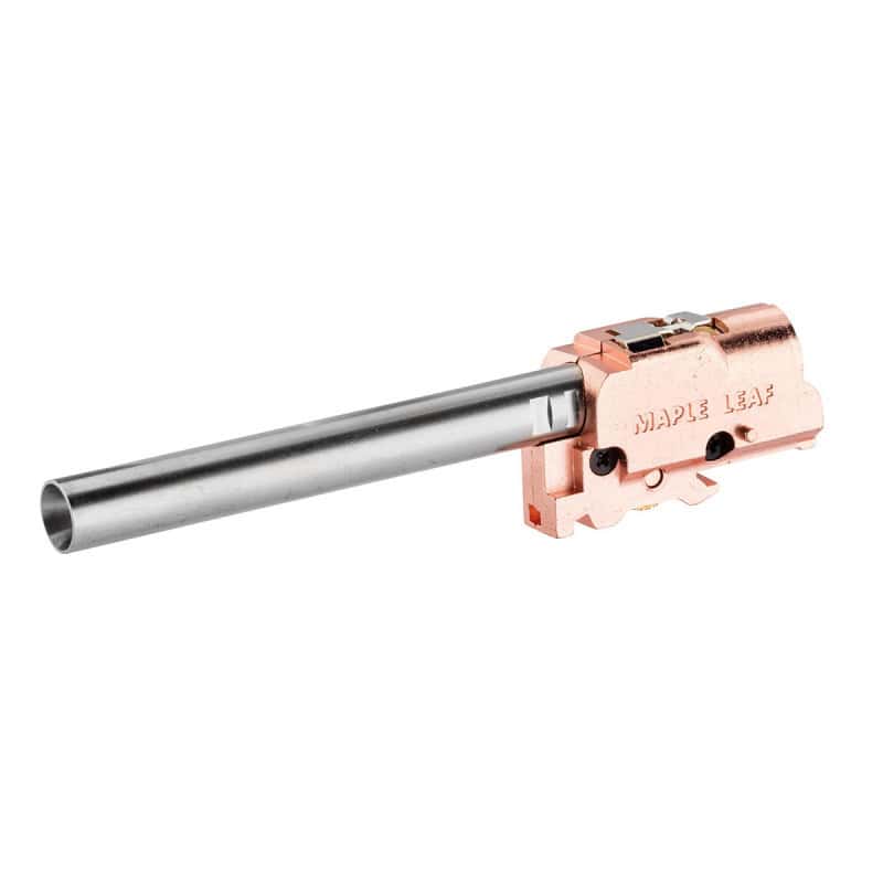 Chambre HOP UP ACIER GLOCK GEN5 GBB UMAREX + CANON 6.02 X 84 mm + HOP UP 60 DEGRES MAPLE LEAF