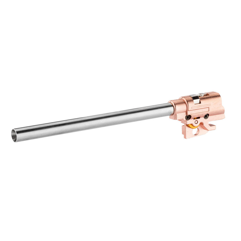 Chambre HOP UP ACIER HI CAPA 6 POUCES MARUI/WE/KJ/AWC + CANON 6.02 X 138 mm + HOP UP 70 DEGRES MAPLE LEAF