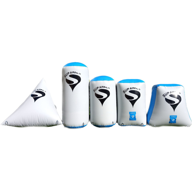 KIT 2 JOUEURS 5 OBSTACLES GREY BLUE SUPAIRBALL