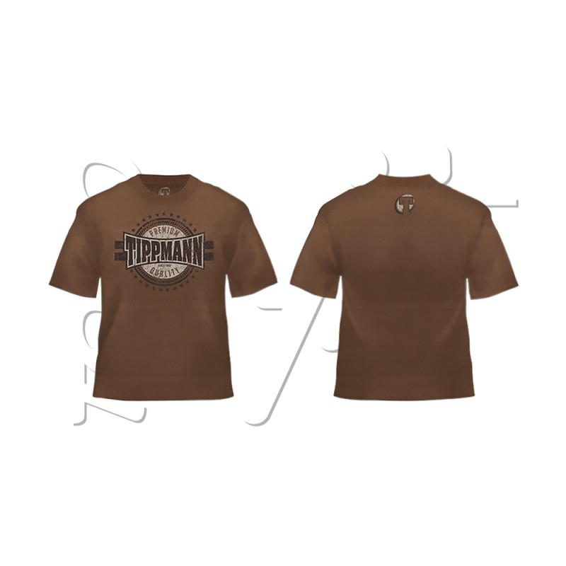 T SHIRT TIPPMANN PREMIUM QUALITY BROWN - Taille XL
