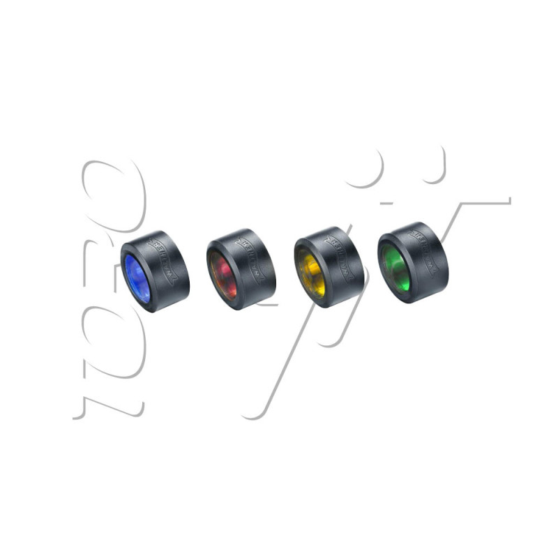 Set DE 4 FILTRES COULEUR POUR LAMPE WALTHER PRO UMAREX