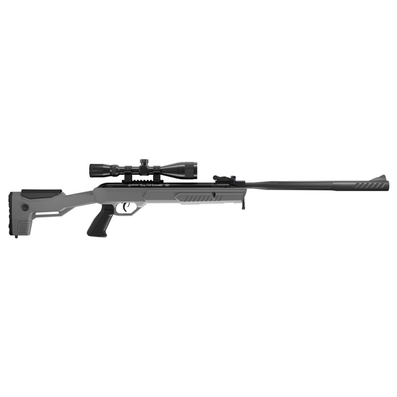 Carabine 4.5mm (Plomb) MAG FIRE EXTREME MULTISHOT 12 COUPS NITRO PISTON GREY BLACK + LUNETTE 3-9X40 CROSMAN