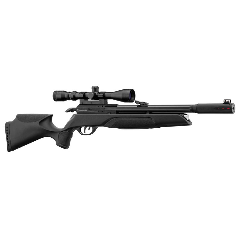 Carabine 5.5mm (Plomb) PCP GAMO ARROW BLACK 19.9 JOULES + LUNETTE 3-9X40 WR