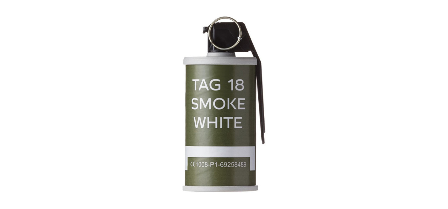Fumigène grenade TAG18 SMOKE WHITE TAG INNOVATION X1 Fumigène grenade TAG18 SMOKE WHITE TAG INNOVATION X1
