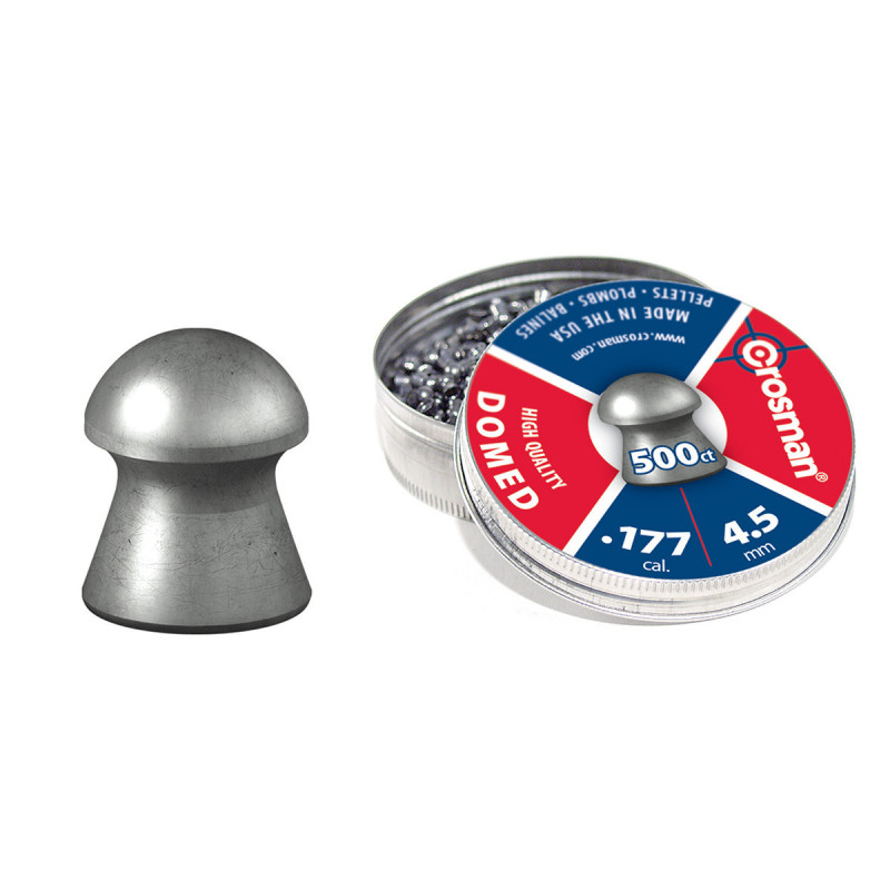 Plombs 4.5mm CROSMAN 7.4 GRAINS DOMES X500