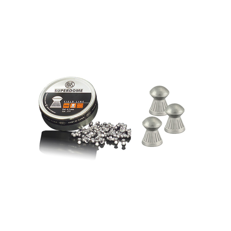 Plombs 4.5mm RWS FIELD SUPERDOME 0.54g DOMES X500