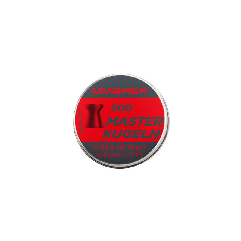 Plombs 4.5mm UMAREX MASTERKUGELN TETE PLATE 0.53g X500