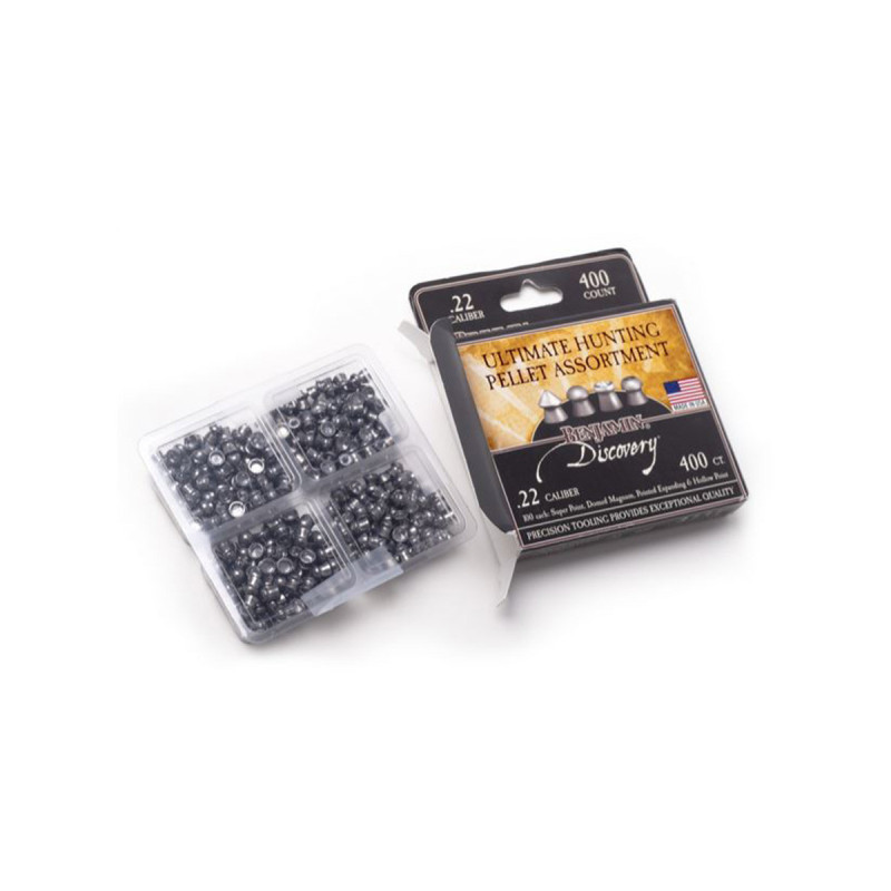 Plombs 5.5mm CROSMAN ASSORTIMENT DISCOVERY BENJAMIN X400