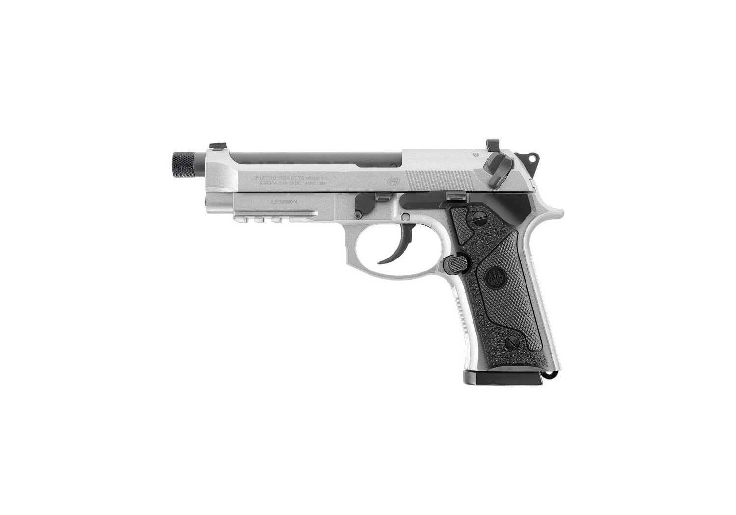 Pistolet 4.5mm (Billes) BERETTA M9A3 FULL METAL BLOWBACK CO2 INOX SILVER UMAREX Pistolet 4.5mm (Billes) BERETTA M9A3 FULL METAL BLOWBACK CO2 INOX SILVER UMAREX