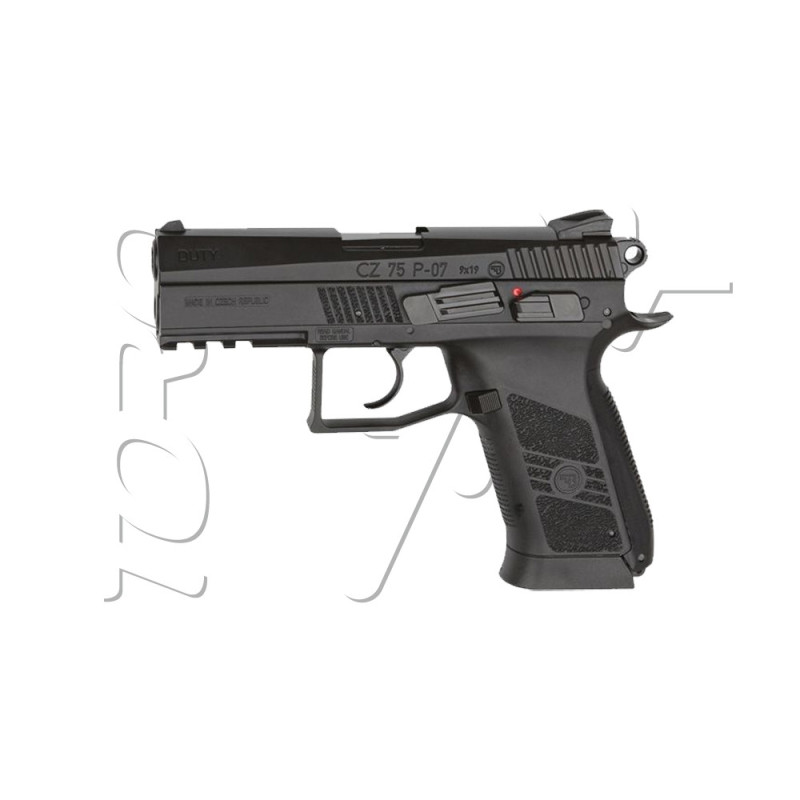 Pistolet 4.5mm (Billes) CZ 75 P07 NON-BLOWBACK BLACK CO2 ASG