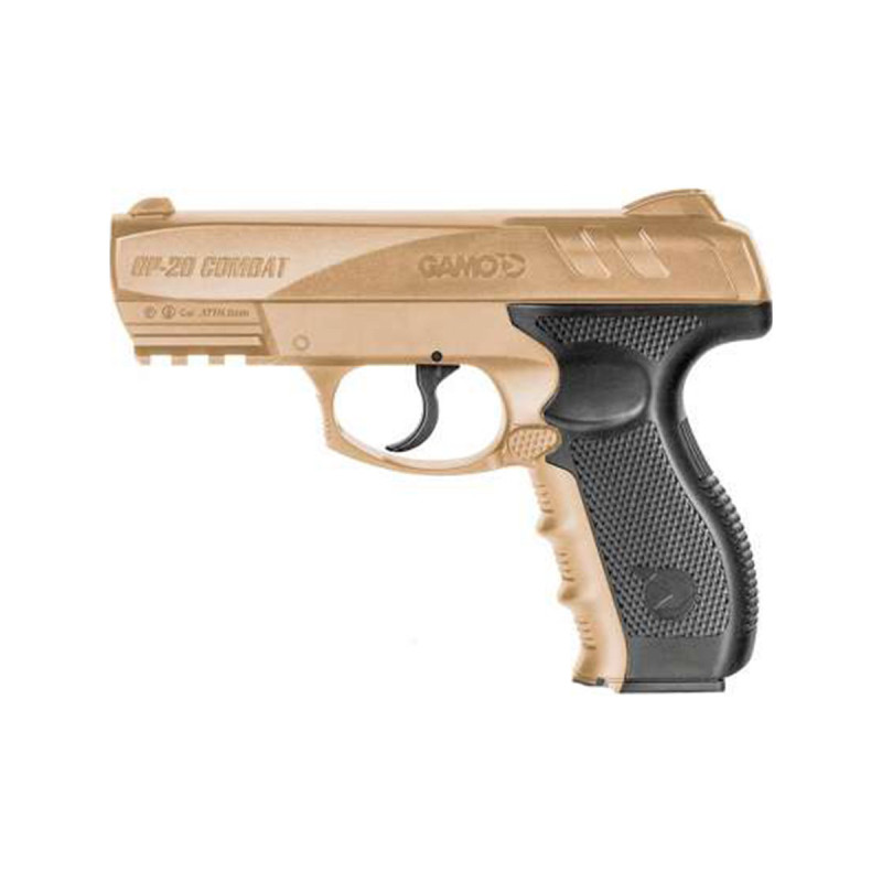 Pistolet 4.5mm (Billes) GP20 COMBAT CO2 TAN GAMO