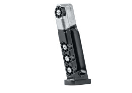 Chargeur 4.5mm (Billes et plombs) GLOCK 17 CO2 BARILLET ROTATIF 8 COUPS BLACK UMAREX Chargeur 4.5mm (Billes et plombs) GLOCK 17 CO2 BARILLET ROTATIF 8 COUPS BLACK UMAREX