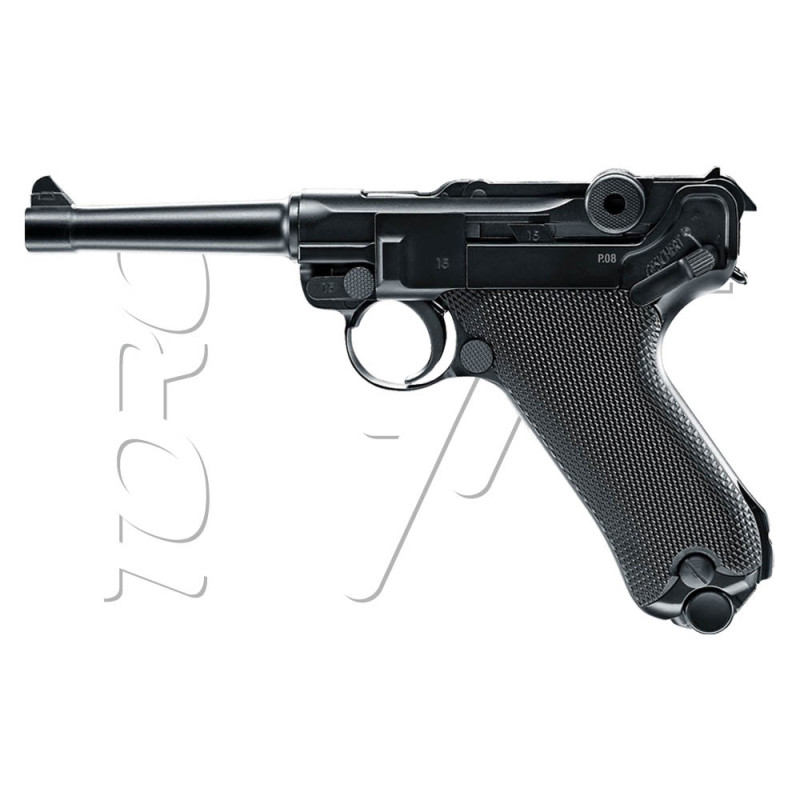 Pistolet 4.5mm (Billes) P08 LEGENDS LUGER BLOWBACK 20 BBs CO2 UMAREX