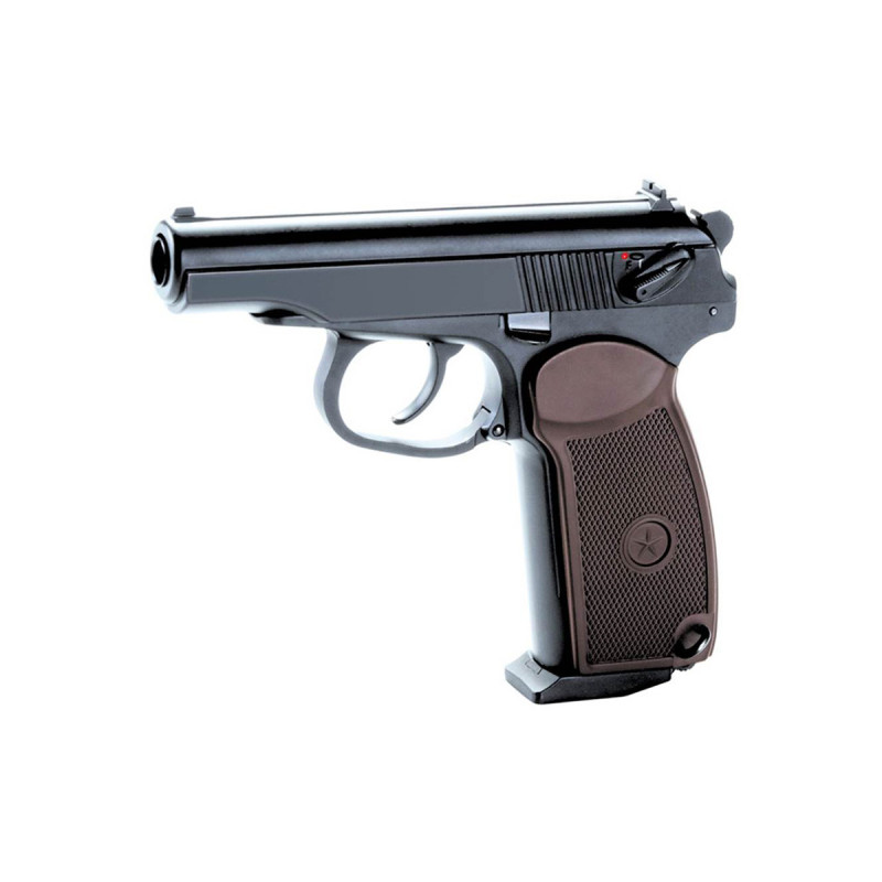 Pistolet 4.5mm (Billes) MAKAROV FULL METAL BLOWBACK CO2 KWC