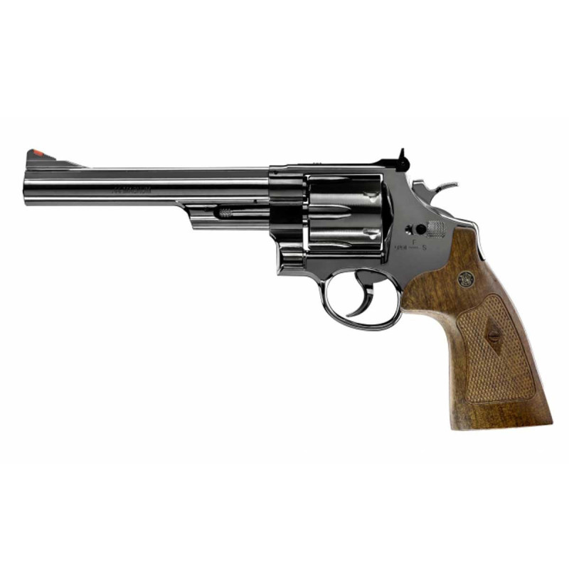 Revolver 4.5mm (Billes) SMITH & WESSON M29 6.5" FULL METAL CO2 POLISHED AND BLUED (Bleui) UMAREX