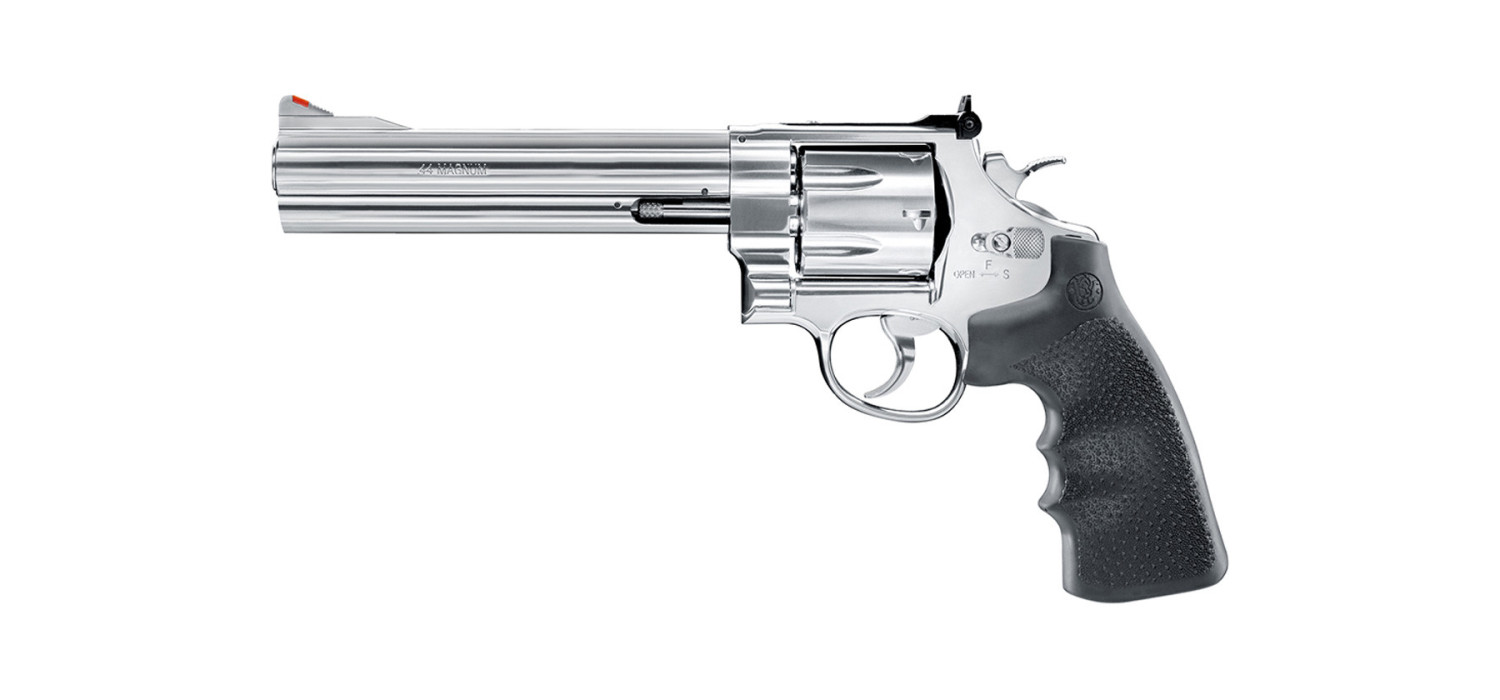 Revolver 4.5mm (Billes) SMITH & WESSON 629 CLASSIC 6.5" FULL METAL CO2 SILVER UMAREX Revolver 4.5mm (Billes) SMITH & WESSON 629 CLASSIC 6.5" FULL METAL CO2 SILVER UMAREX