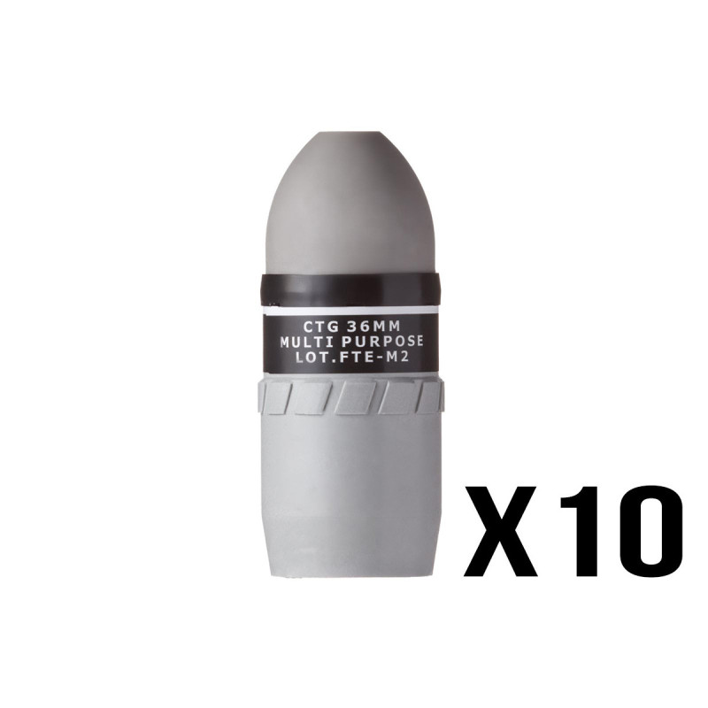 Grenade Ogive TAG25 FATE MK2 IMPACT + EXPLOSION (5s) TAG INNOVATION PACK X10