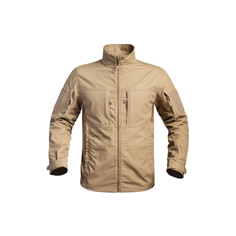 VESTE DE COMBAT FIGHTER COURTE TAN CE A10