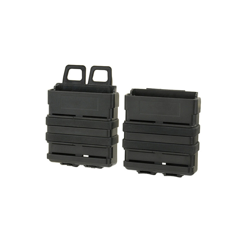 Porte 1 CHARGEUR RIGIDE 7.62 (AK/HK/M14) SYSTEM MOLLE BLACK FMA X2
